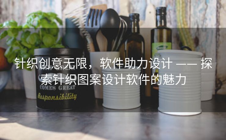 针织创意无限，软件助力设计 —— 探索针织图案设计软件的魅力